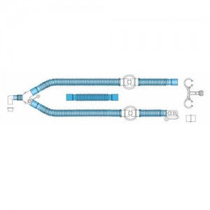Circuito para ventilador con 2 trampas de agua de 1.5m para adulto