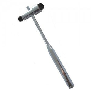 Martillo Buck para reflejos de 18 cm en color negro, herramienta de traumatología y ortopedia de Beracah Medica.