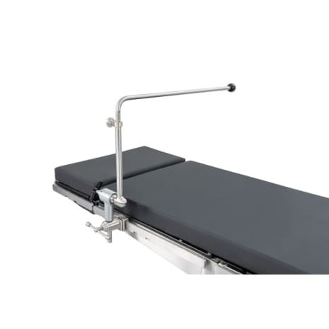 Arco de anestesia universal con clamp de fijación de la marca Beracah Medica, accesorio para aparatos de anestesia.