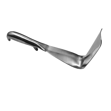 Separadores Doyen vaginales grandes de acero alemán, 24.5x5.8x9.5 cm, para procedimientos médicos, marca Beracah Medica.