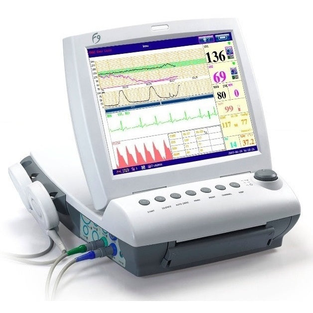 Cardiotocografo - Monitor fetal gemelar LCD color 12.1" Mod. F9