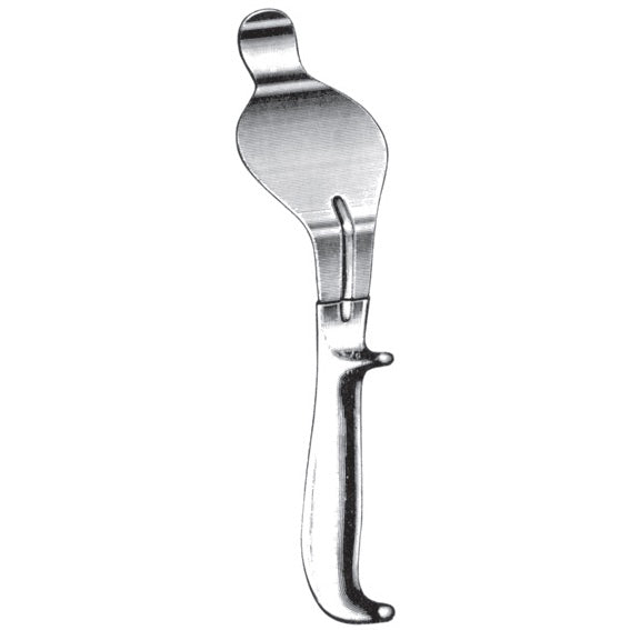 Separador Bennett para tibia de 24.1 cm con hoja larga de 6.4 cm, herramienta médica de Beracah Medica