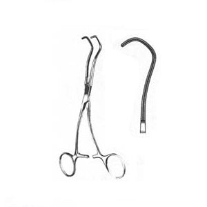 Pinza pediátrica de 16.5 cm de la marca Beracah Medica, modelo MSI, con mango mediano y diseño ergonómico para uso médico.