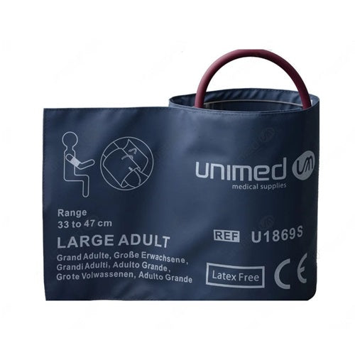 Brazalete bariátrico reutilizable de 1 vía, ajustable de 33 a 47 cm, accesorios y refacciones de Beracah Medica