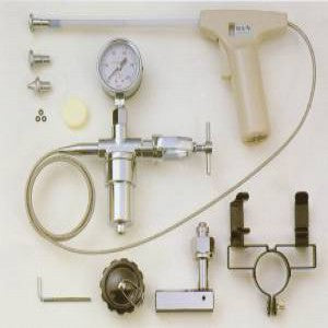 Equipo de criocirugía MSI de Beracah Médica con 3 puntas y maleta para procedimientos médicos.
