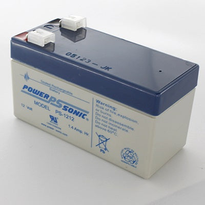 Batería para electrocardiógrafo Schiller AT-1 de la marca Beracah Medica, mostrando la batería y sus conexiones.