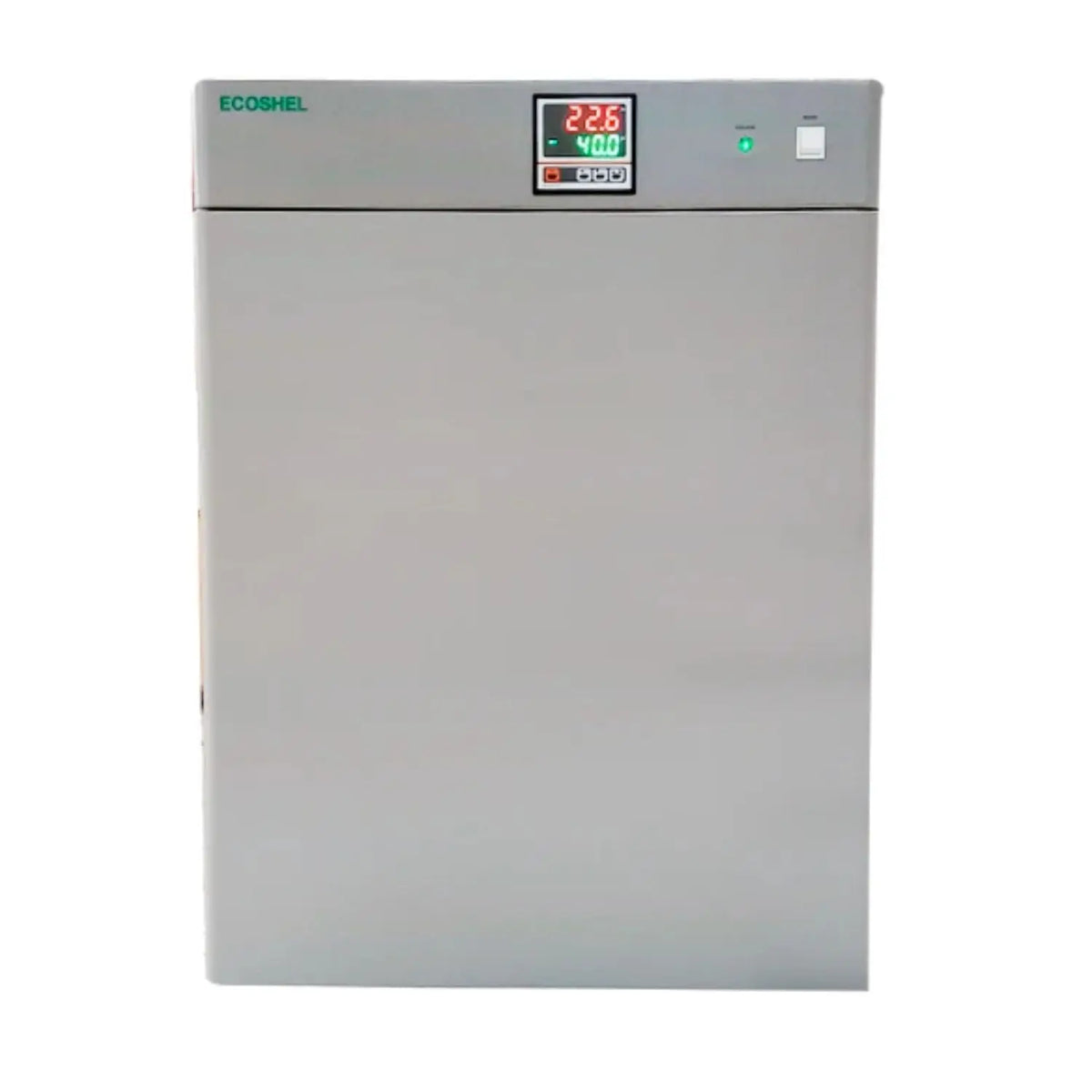 Incubadora de laboratorio Beracah Medica de 80L con control de temperatura de +5°C a 65°C, para experimentos y cultivos.