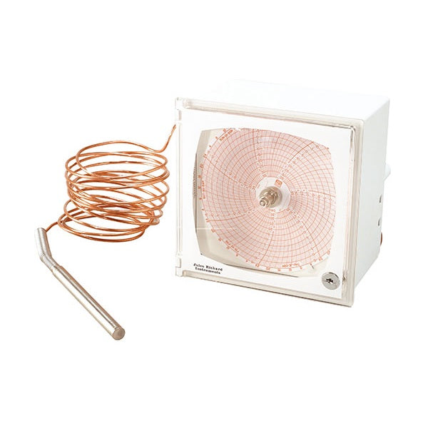 Registrador de temperatura Minidisque de la marca Beracah Medica, dispositivo compacto para monitoreo preciso de temperatura.