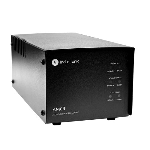 Regulador de voltaje Beracah Medica de 120V con temporizador y capacidad de 2 KVA, visible en imagen.