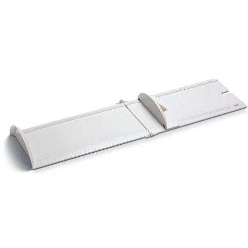 Infantómetro plegable de 10 a 100 cm de la marca Beracah Médica, con división de 2 mm y muestra en la imagen.