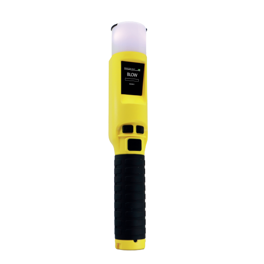 Alcoholímetro Beracah Medica iBlow PRO 10 sin boquillas, sensor de alcohol, diseño compacto y cero tolerancia.