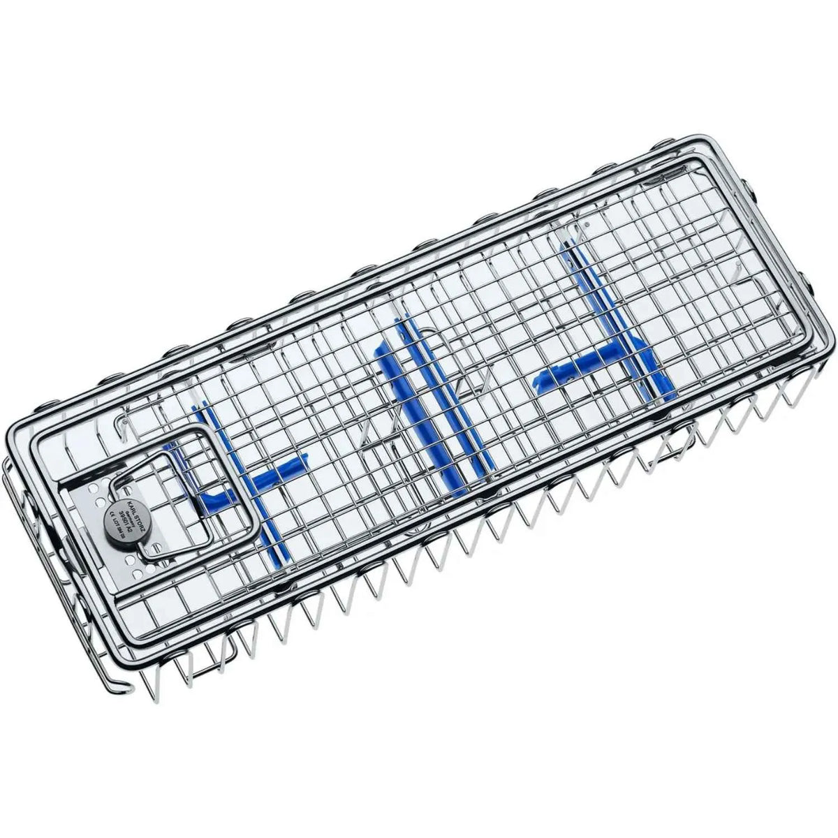 Bandeja quirúrgica para limpieza de 487x125x54mm de la marca Beracah Medica, utilizada en esterilización y procedimientos médicos.