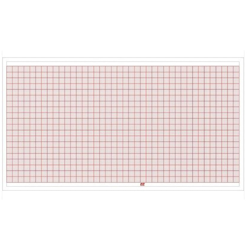Rollo de papel para ECG de 5cm x 30m en color rojo, marca Beracah Medica, con 30 unidades en caja.
