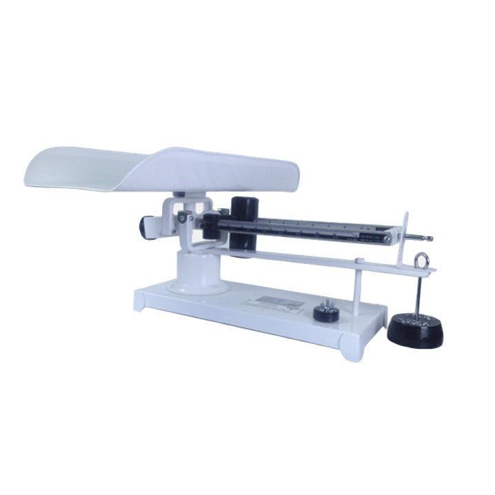 Báscula mecánica pediátrica Beracah Médica para pesaje infantil hasta 20 kg o 40 lb, con plataforma y pantalla visible