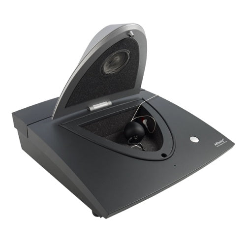 Audiómetro modular Affinity 2.0 de Beracah Medica, equipo para evaluación auditiva con pantalla y controles.