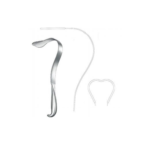 Separadores Harrington Mango de 12 pulgadas y 2,5 cm de la marca Beracah Medica, con retractor Harrington para cirugía.