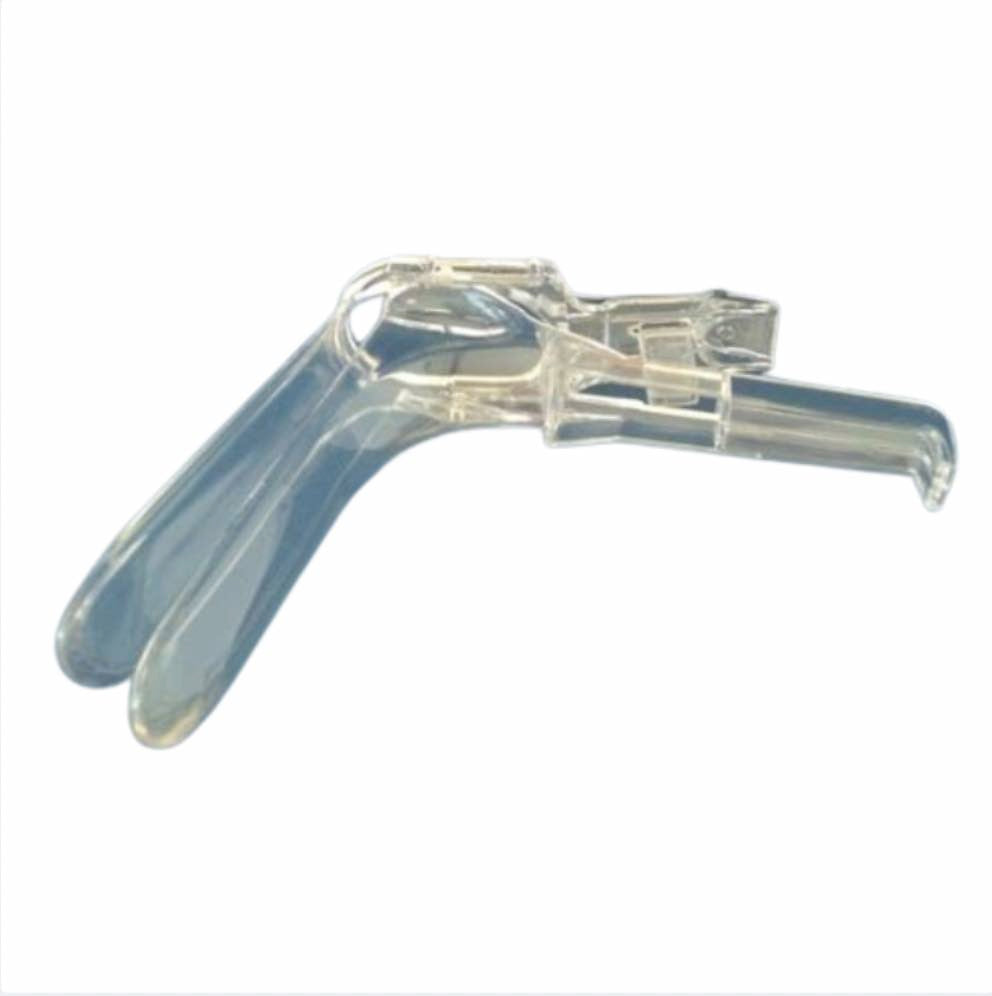 Espejo vaginal desechable mediano de Beracah Medica, caja con 100 piezas, para exámenes ginecológicos, no esterilizado.