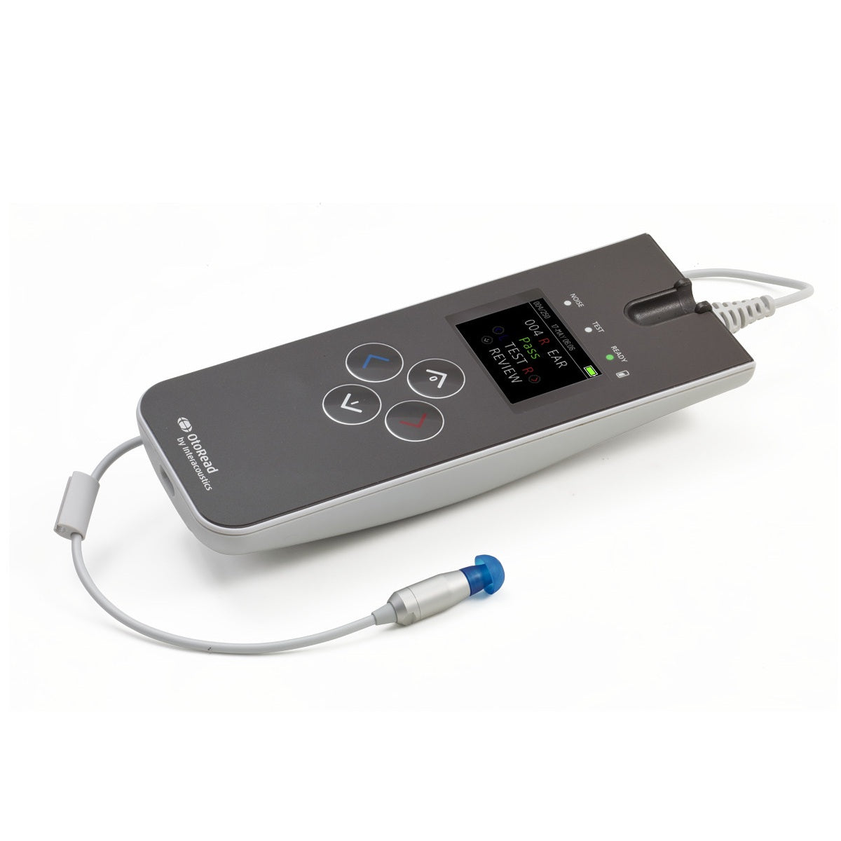 Equipo de emisiones otoacústicas Otoread Estandar con DPOAE de Beracah Medica, dispositivo para tamizaje auditivo.