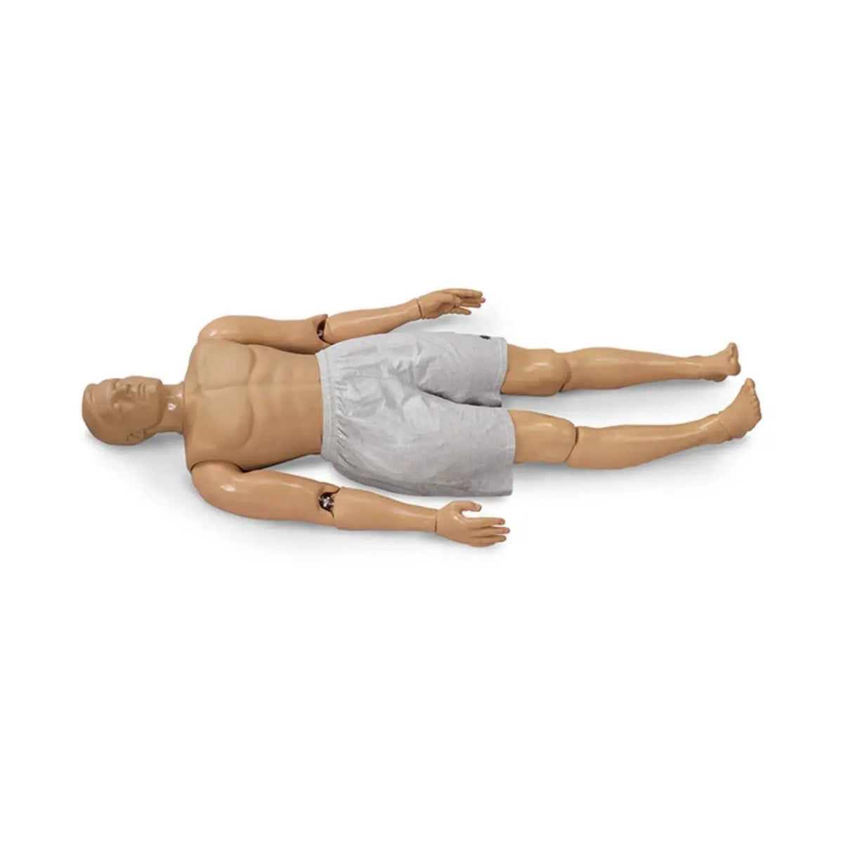 Maniquí de trauma Rescue Randy de 235 lbs de Beracah Médica, cuerpo grande para entrenamiento en emergencias y rescates.