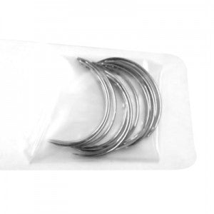 Agujas de punción circular de 1/2 de 9x23mm marca Beracah Medica, paquete de 12 piezas para ojo automático.