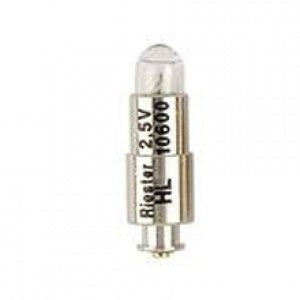 Bombillas HL de 2,5 V para otoscopio Ri-mini® y Ri-scope L2/L3, paquete de 6, marca Beracah Médica.