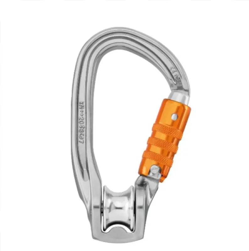 Polea RollClip Z de Beracah Medica, resistente polea para rescate con Triact Lock y diseño compacto para descensos seguros.