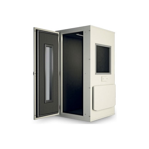 Cabina Sonoamortiguada Portatil mod. PRO 28F de 96 x 96 x 197 cm Atenuacion hasta 43 dB