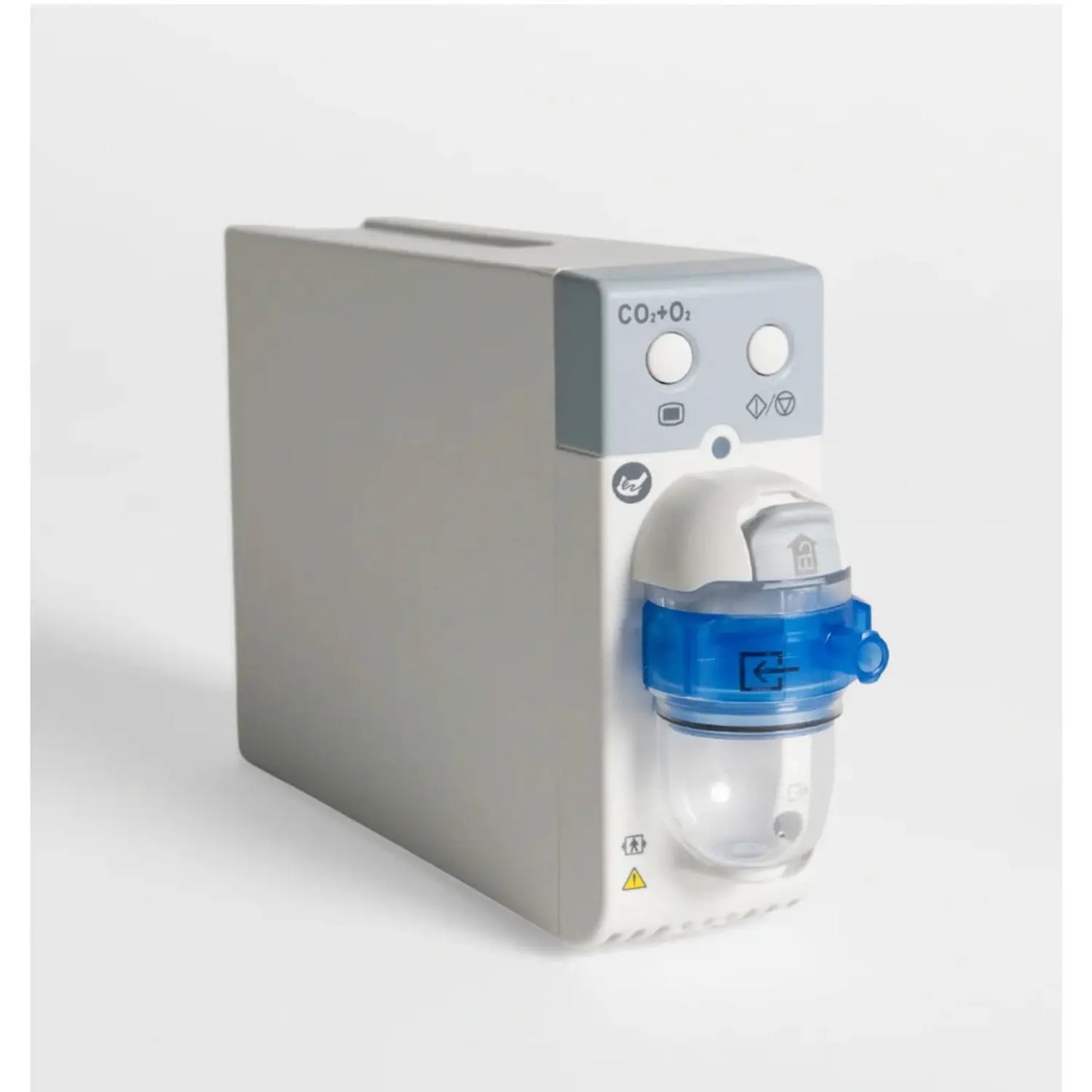 Módulo de capnografía Sidestream de CO2 y O2 para monitores ePM12, marca Beracah Medica, con un solo slot, en color negro.