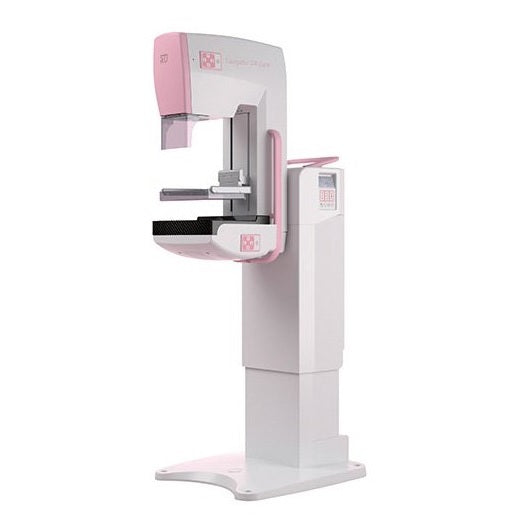 Mastógrafo análogo Beracah Medica Mod. Navigator Platinum para imagenología mamaria, con pantalla y controles visibles.