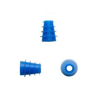 Olivas de presión infantiles embridadas azules de 4-7 mm en bolsa con 100 piezas, accesorios para tamizaje de Beracah Medica.