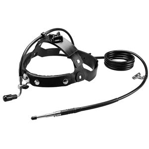 Lámpara frontal quirúrgica Ri-focus CL de Beracah Medica, con luz brillante y ajustable para procedimientos médicos.