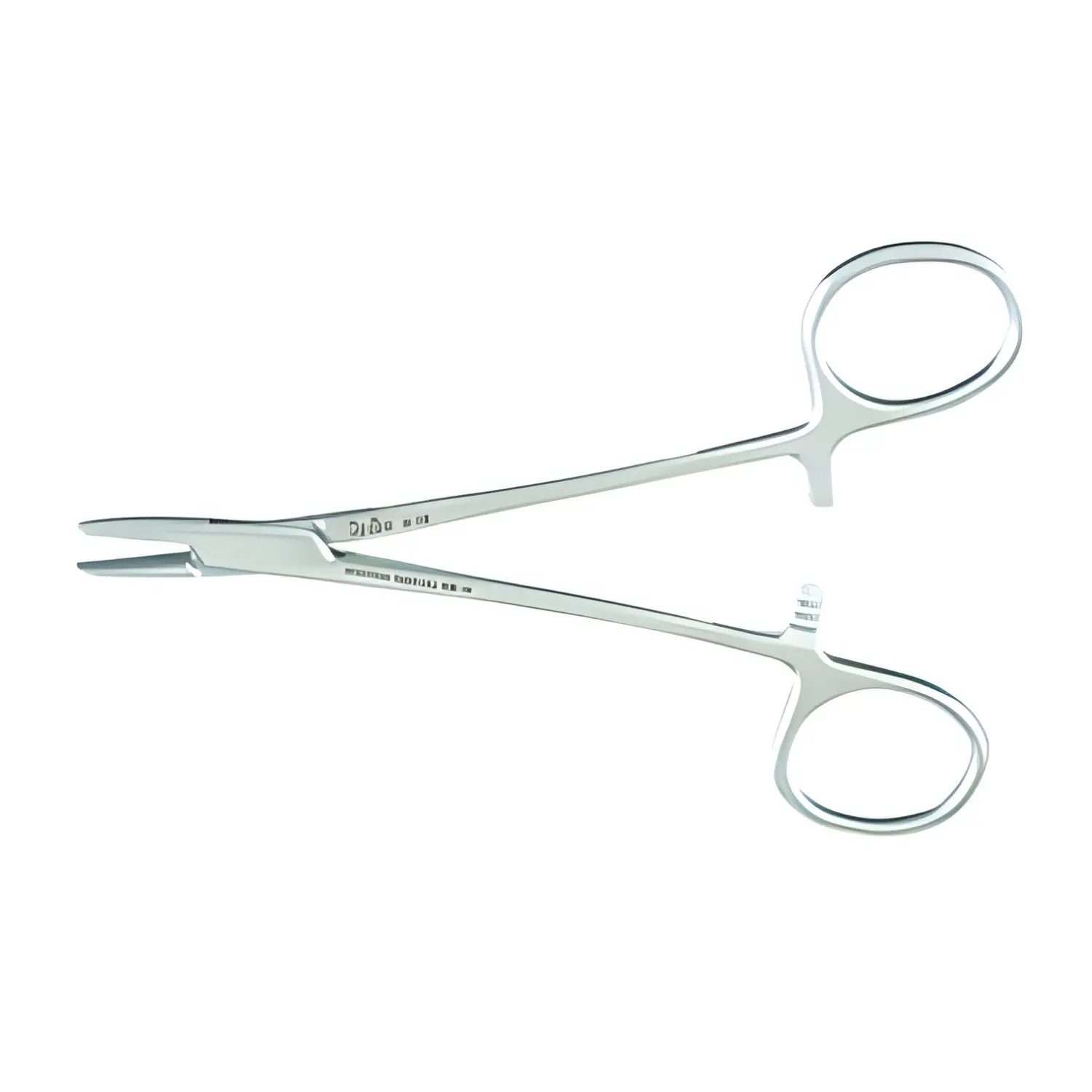 Porta‑aguja Brown de 5‑1/4″ con mordazas convexas