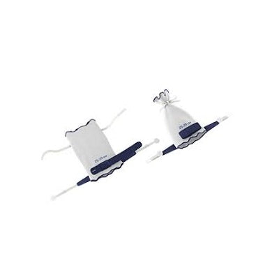 Gorro neonatal para CPAP de burbuja línea FlexiTrunk de Beracah Medica, tamaño 25-29 cm, cuidado respiratorio.