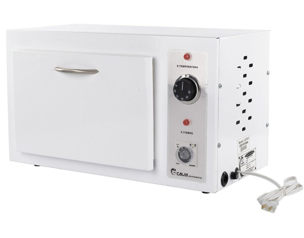 Esterilizador de calor seco Beracah Medica Esterimatic 12-27 R para autoclaves y esterilizadores dentales, con panel de control.