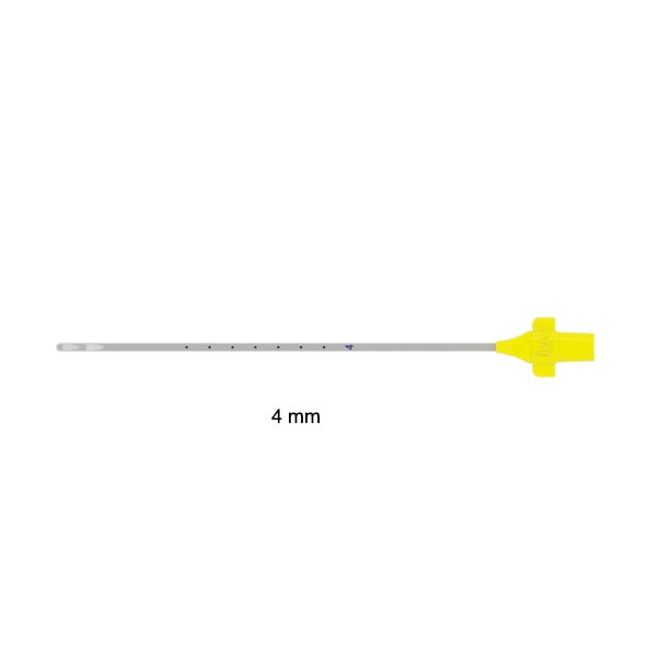 Canula de aspiracion EasyGrip de 4 mm Amarilla
