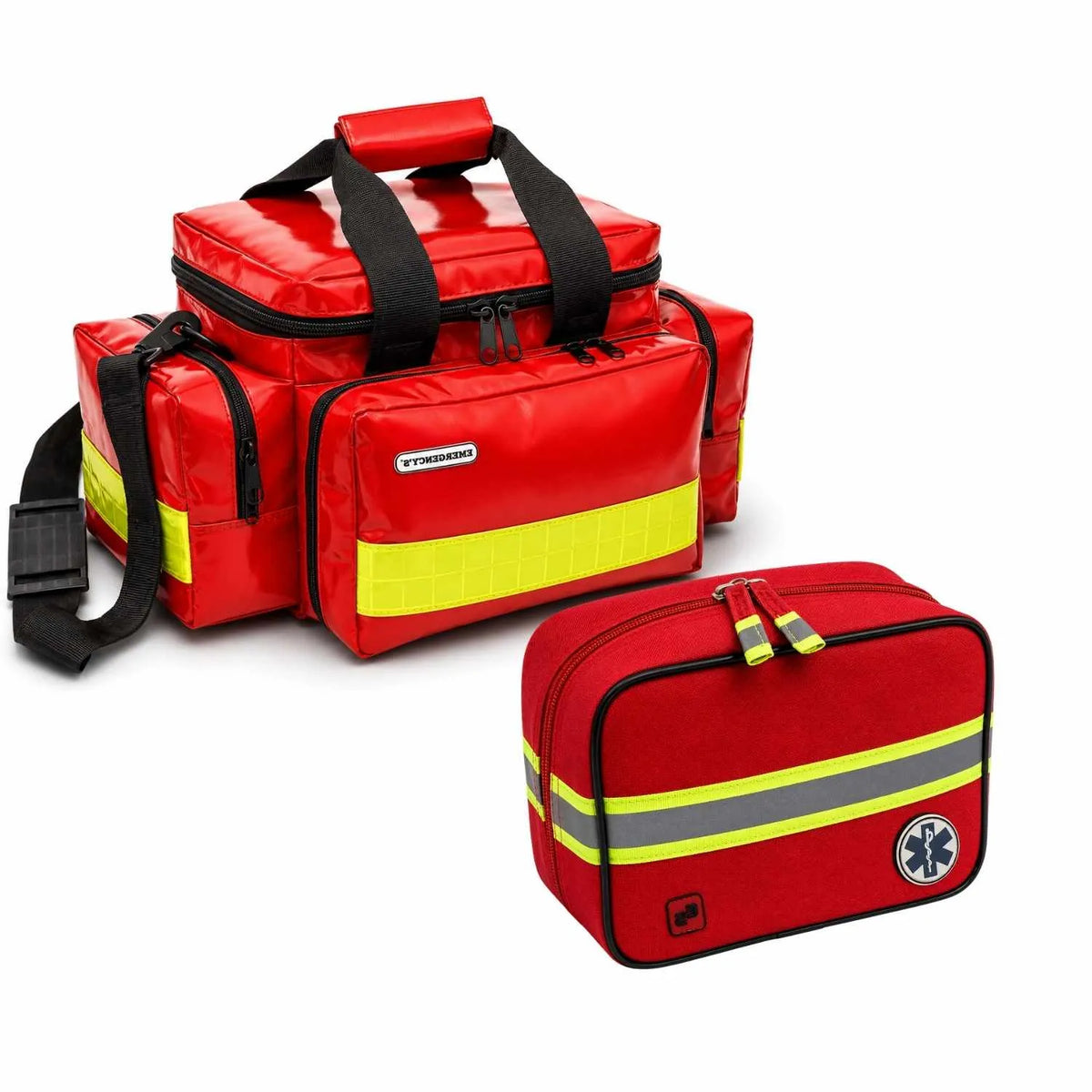 Mochila ligera de emergencias Beracah Medica con ampulario, mochila vacía para kit de primeros auxilios y suministros médicos