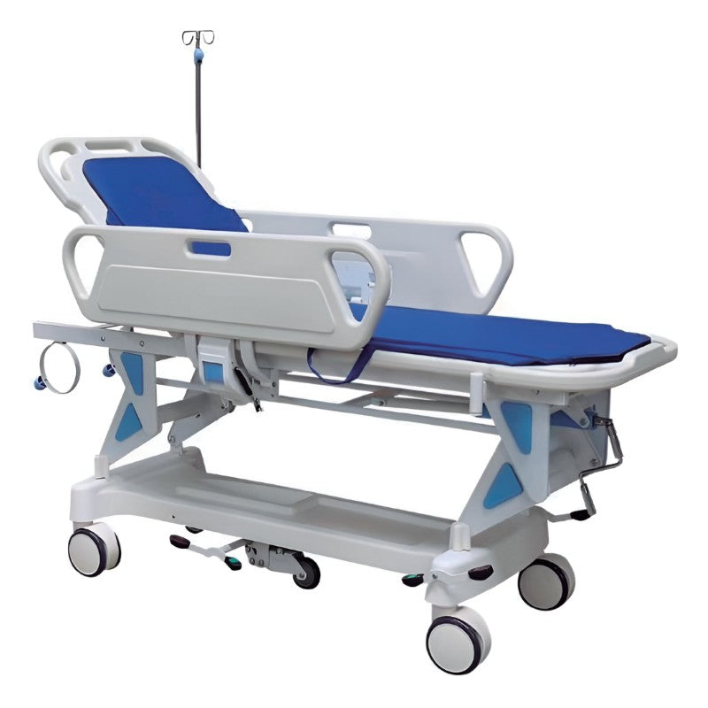 Camilla para recuperacion y traslado de ABS mod. RMTT-3 de 2 medidas 197x64x56-86 cm