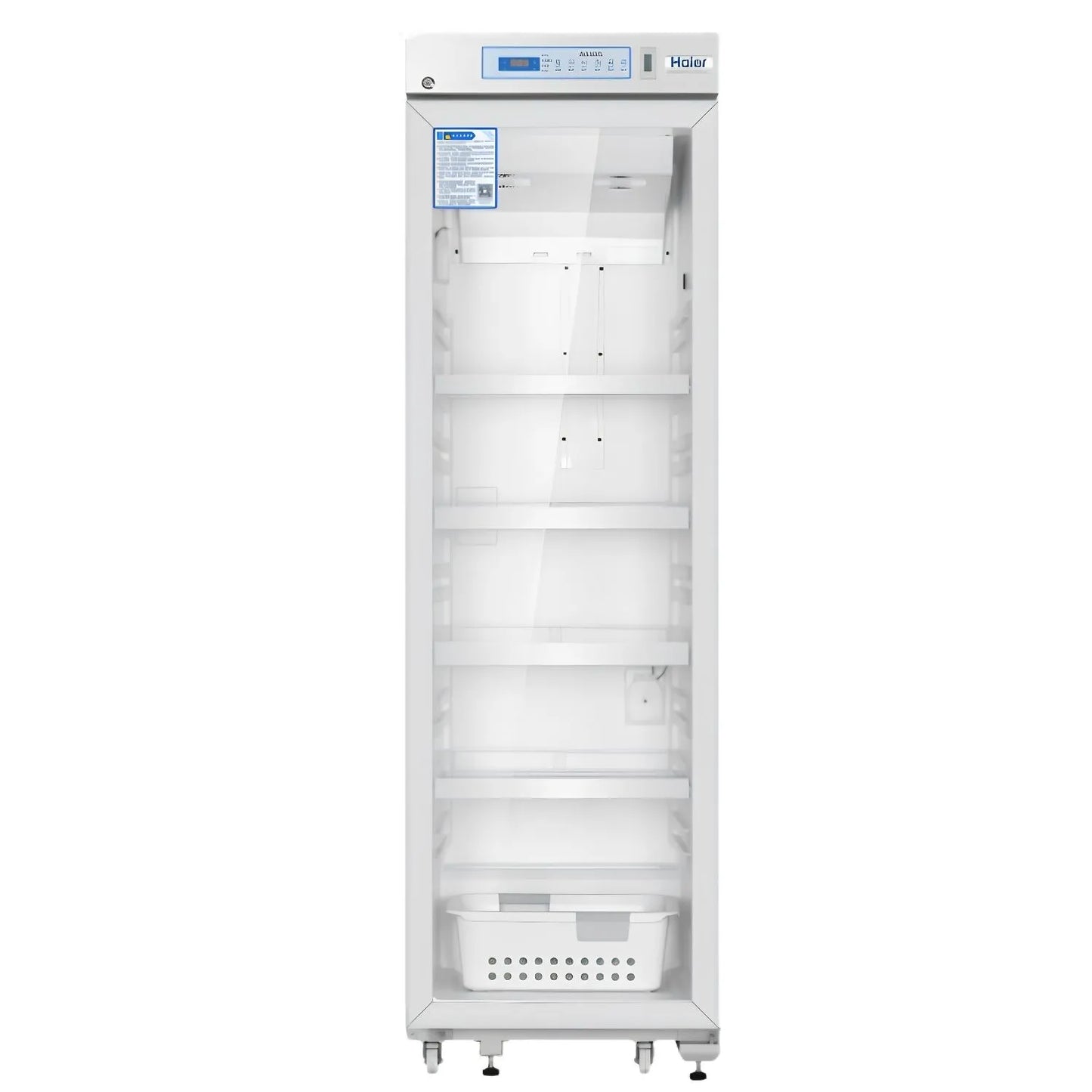 Refrigerador farmaceutico vertical 461l con rango de 2-8°C