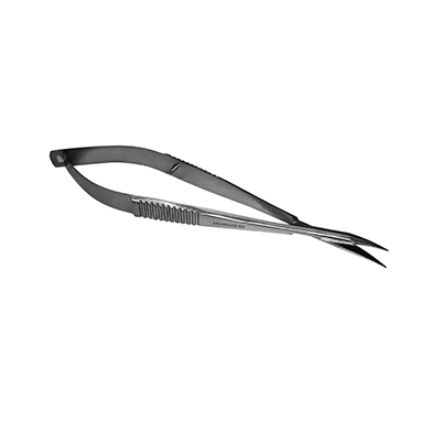 Tijeras Westcott curvas de 11.5 cm de acero alemán, herramienta de corte de alta calidad, en un fondo neutro.