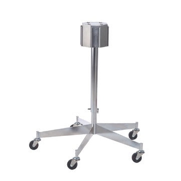 Carro altura ajustable de acero inoxidable, cabeza pequeña, soporta hasta 4 RECEPTAL®