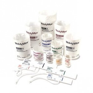 Brazalete desechable #4 de un tubo, paquete con 10, accesorios y refacciones para monitores de paciente de Beracah Medica