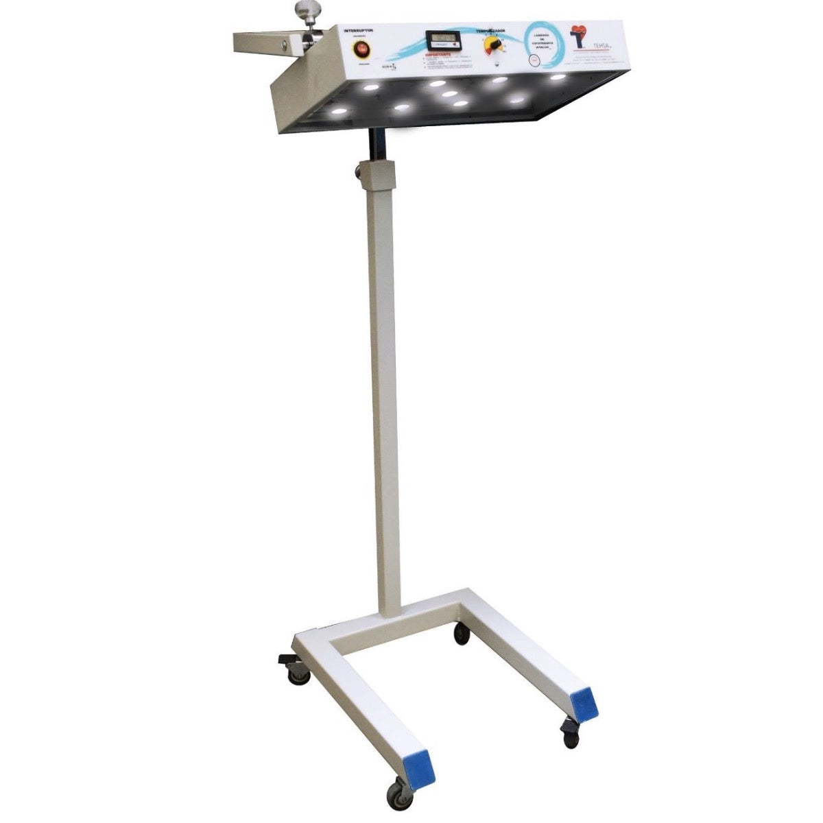 Lámpara de fototerapia Beracah Médica Vitalux con luz LED integrada, diseñada para terapias de luz y bienestar.
