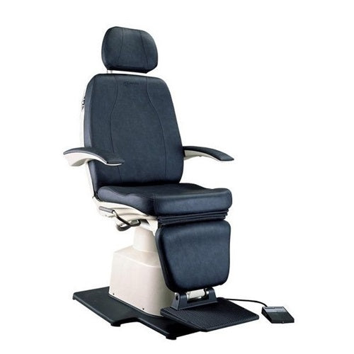 Sillón oftalmológico reclinable manual Beracah Medica Modelo OC-2200, con respaldo ajustable y estructura robusta para consulta médica