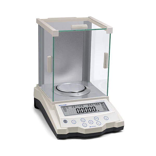 Balanza electrónica analítica Beracah Medica con capacidad de 220 g y sensibilidad de 0.1 mg, equipo para laboratorio.