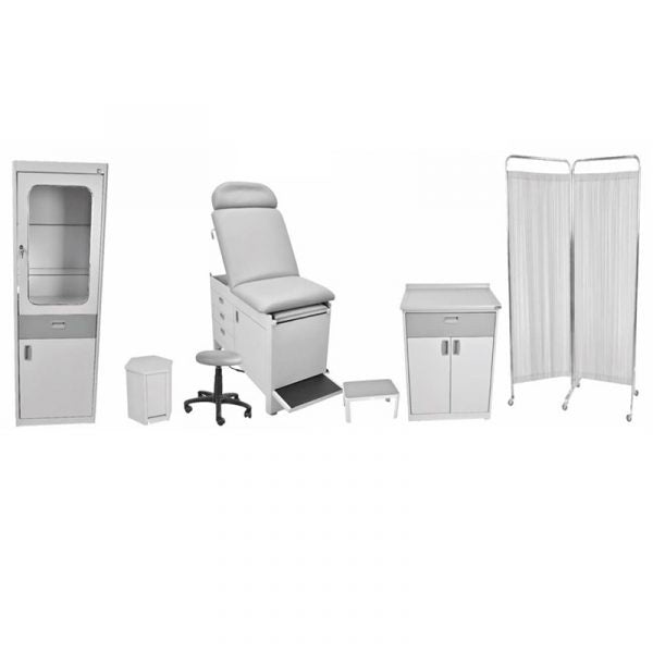 Juego de consultorio MSI Grand Plus de Beracah Medica con equipo médico y mobiliario para consultorios profesionales.