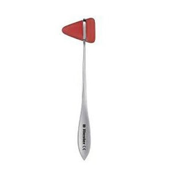 Martillo de reflejos Taylor de 20 cm de la marca Beracah Medica para traumatología y ortopedia, con mango y cabeza metálica.