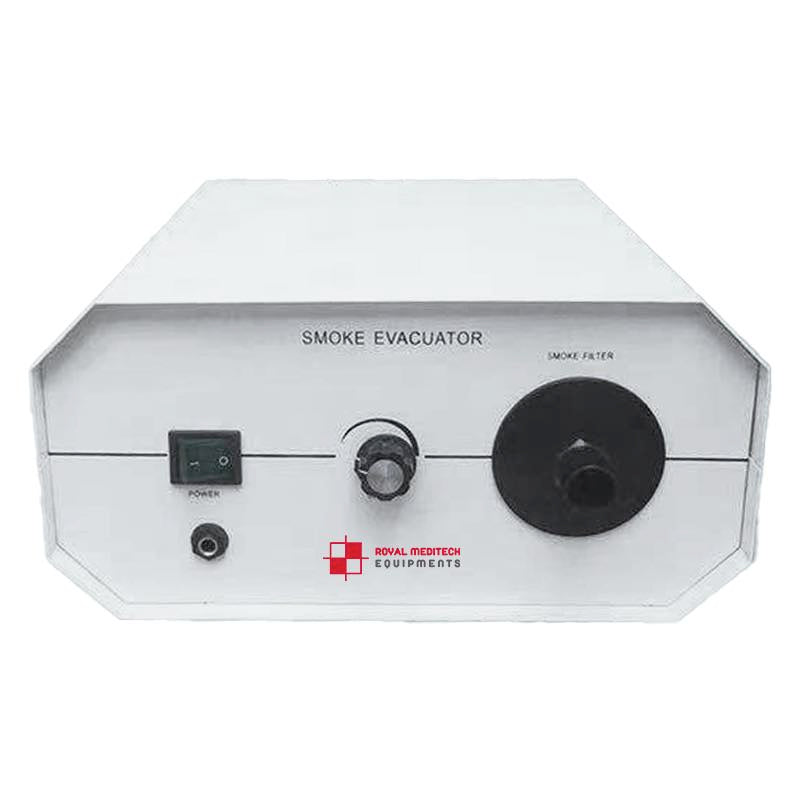 Evacuador de humo Beracah Medica, dispositivo portátil con filtro para extracción de humo en entornos industriales.