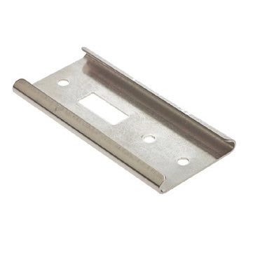 Placa de pared para soporte de acero inoxidable de Beracah Medica, ideal para accesorios y refacciones de aspiradores.