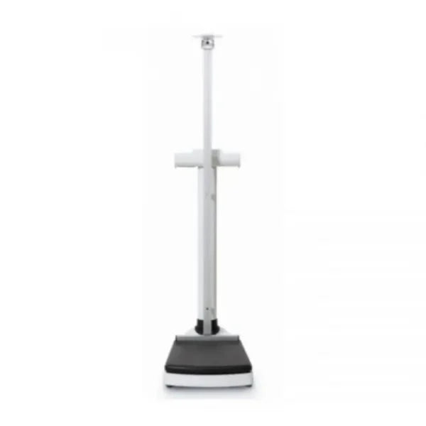 Báscula Digital Columna 300Kg Div 50g Tara Auto-Hold BMI Estadimetro Tecnología 360 Sin Eliminador