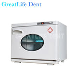 GreatLife Dent Equipo de laboratorio Dental Original, gabinete de desinfección UV, esterilizador médico con función de secado eléctrico, 28L